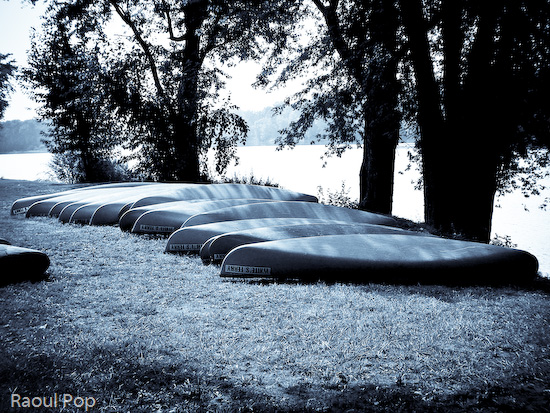 Canoes for rent at White’s Ferry