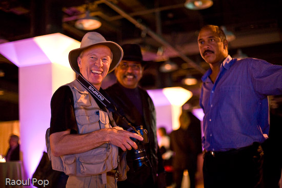 Gary Kralle, John Isaac and friend