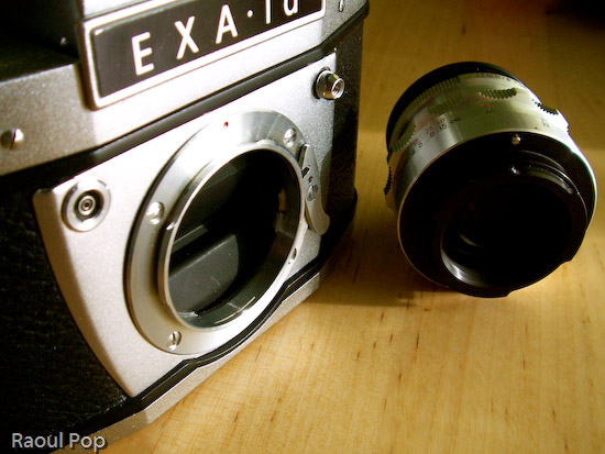 Camera body and lens