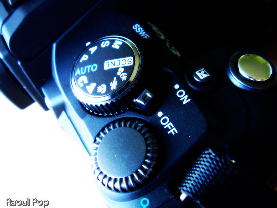 Mode and control dials