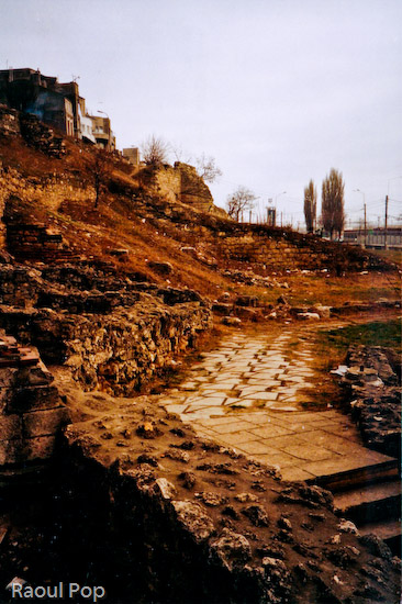 Ruins of a Roman building