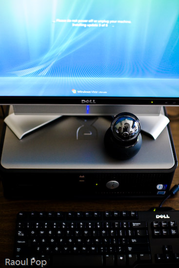 Top view of the Dell OptiPlex