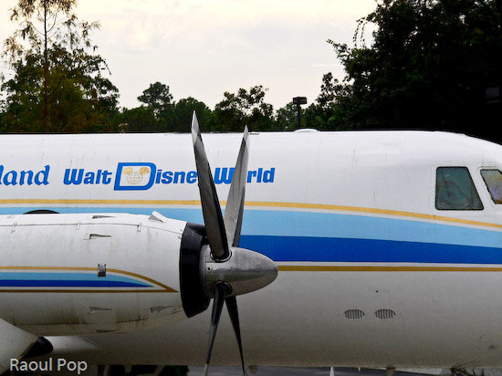 Walt Disney’s personal plane