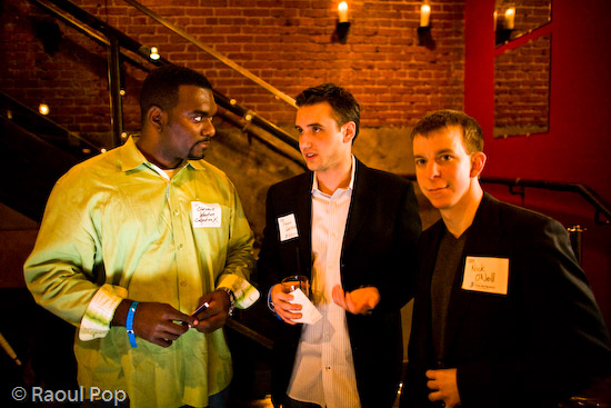 Clarence Wooten, Frank Gruber and Nick O’Neill