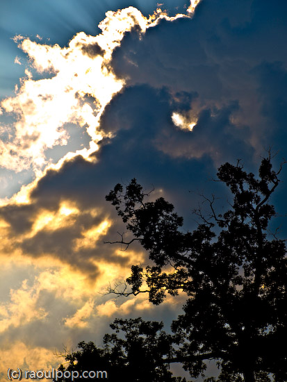 Unforgiving August sky