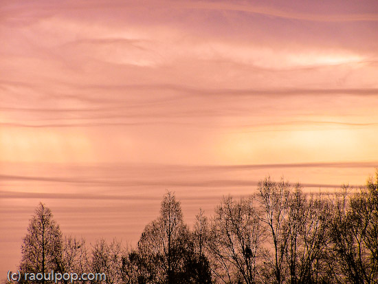 A canvas lightly lit