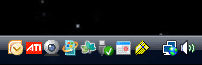 Windows taskbar available updates icon