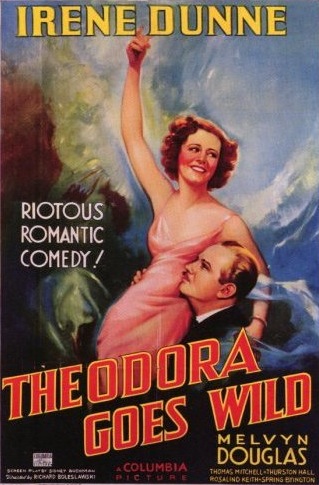 Movie poster for Theodora Goes Wild.