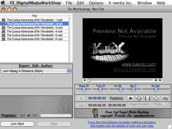 FE_DMW makes it really easy to join video clips