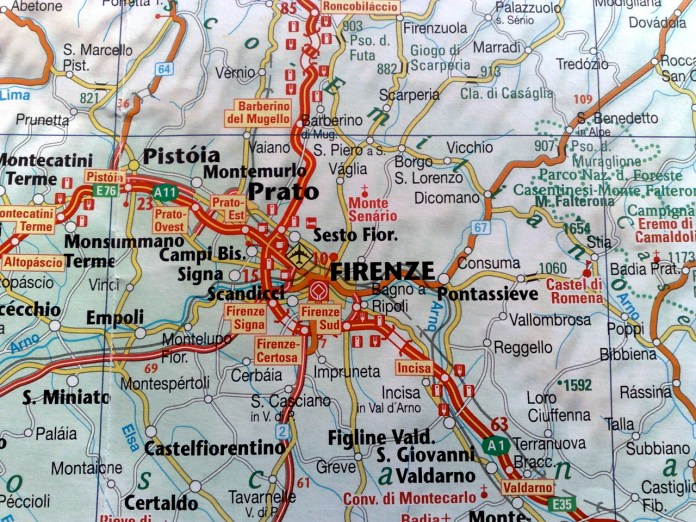 Map of Firenze
