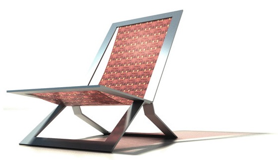 Mosaic Folding Chair - 1