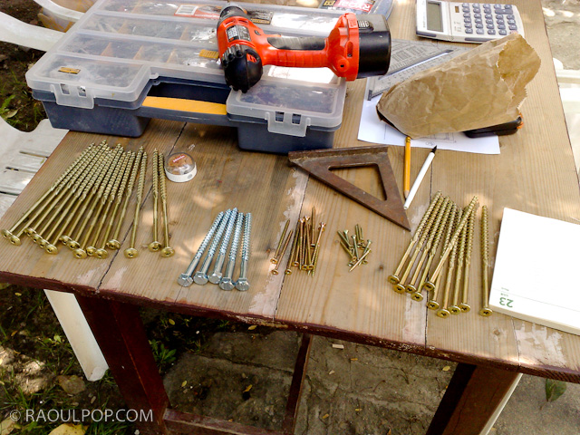 Custom-made king size bed frame