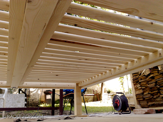 Custom-made king size bed frame