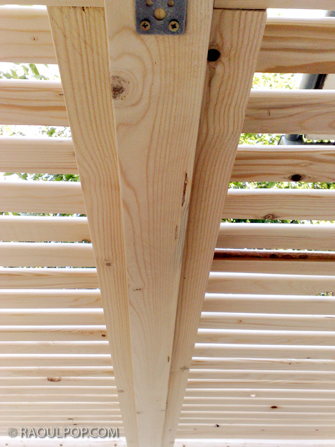 Custom-made king size bed frame