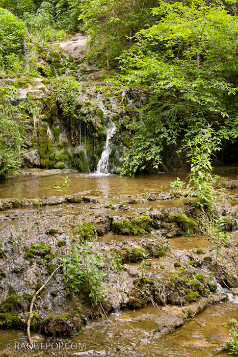 Waterfalls, Natural Bridge, Virginia, USA.