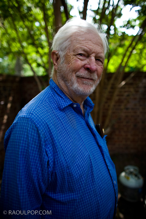 The historic John Douglass Brown House, in Alexandria, Virginia, USA.