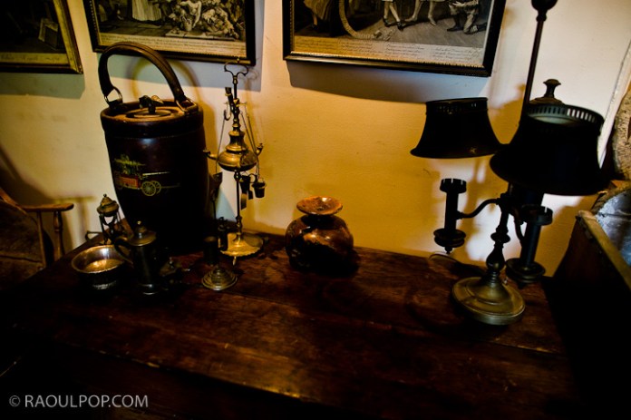 The historic John Douglass Brown House, in Alexandria, Virginia, USA.