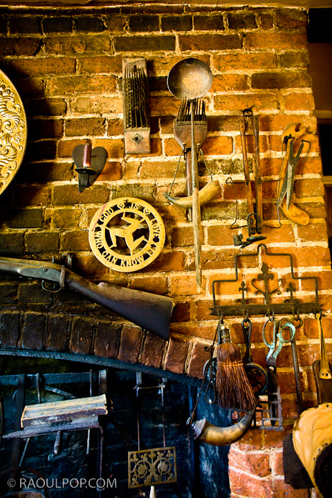 The historic John Douglass Brown House, in Alexandria, Virginia, USA.