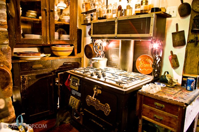 The historic John Douglass Brown House, in Alexandria, Virginia, USA.