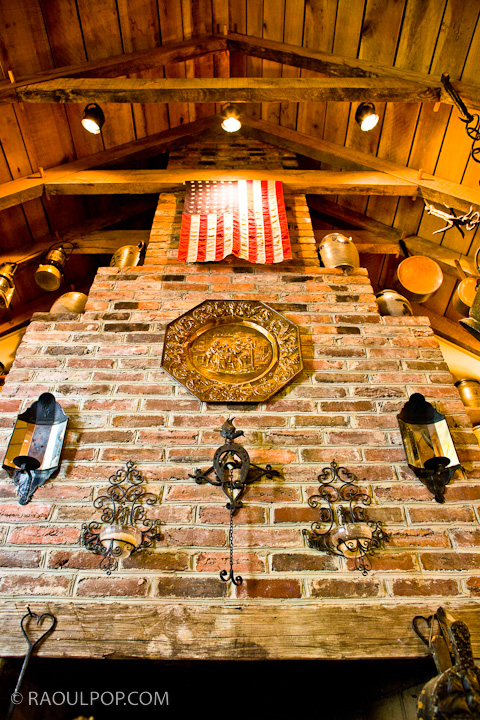 The historic John Douglass Brown House, in Alexandria, Virginia, USA.