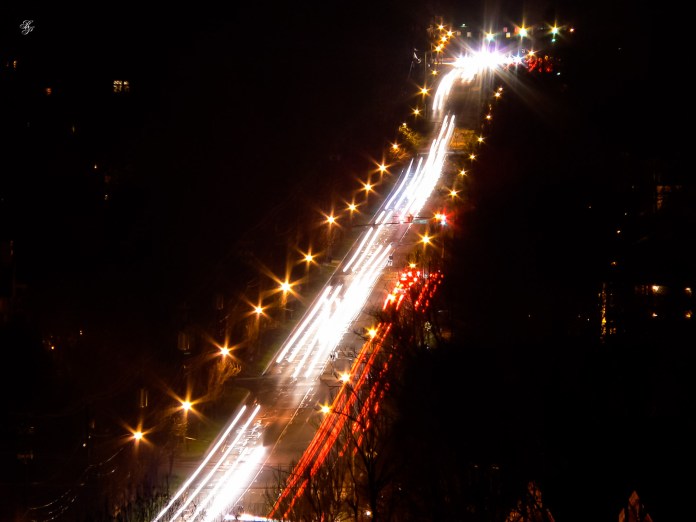 Tuckerman Lane at night