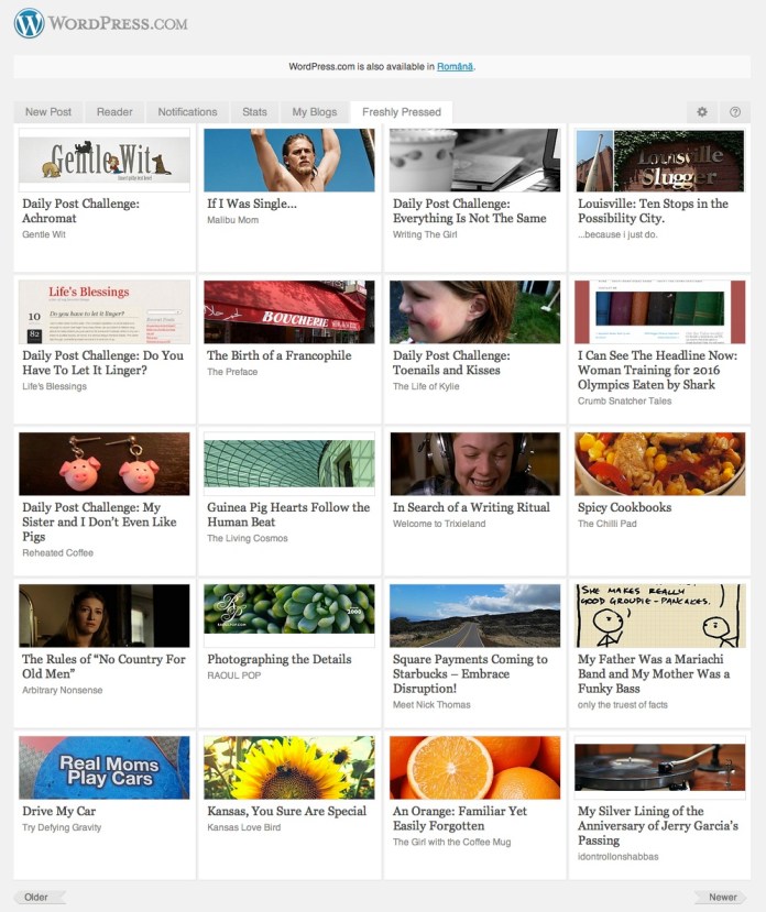 wordpress-freshly-pressed