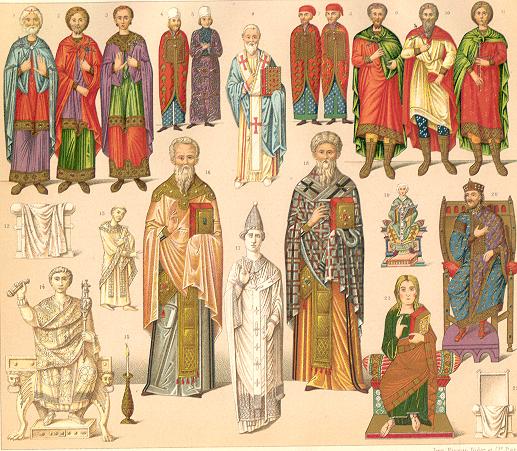 Byzantine clothes