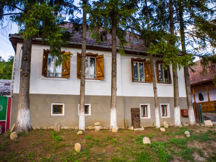 A restored house in Vetca.