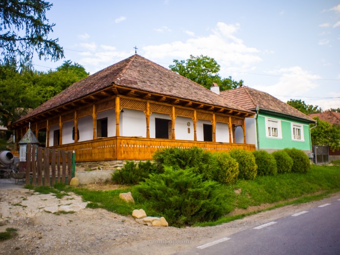 A restored house in Vetca.