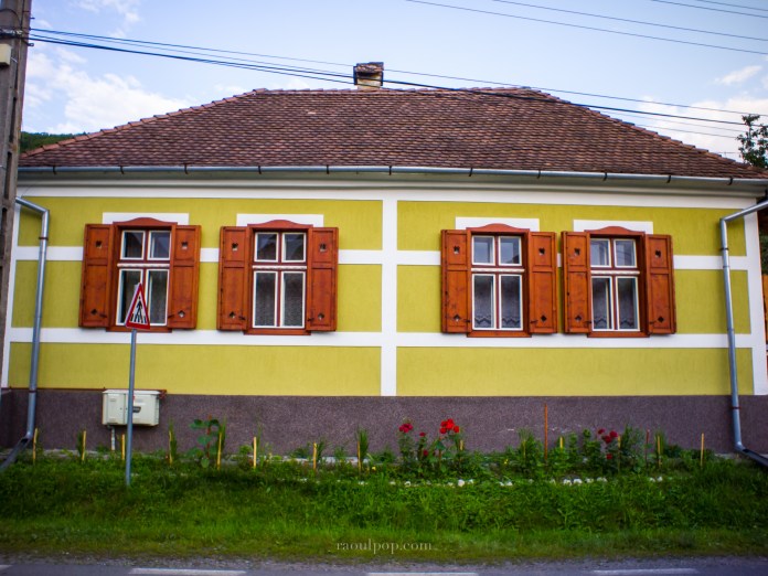 A restored house in Vetca.