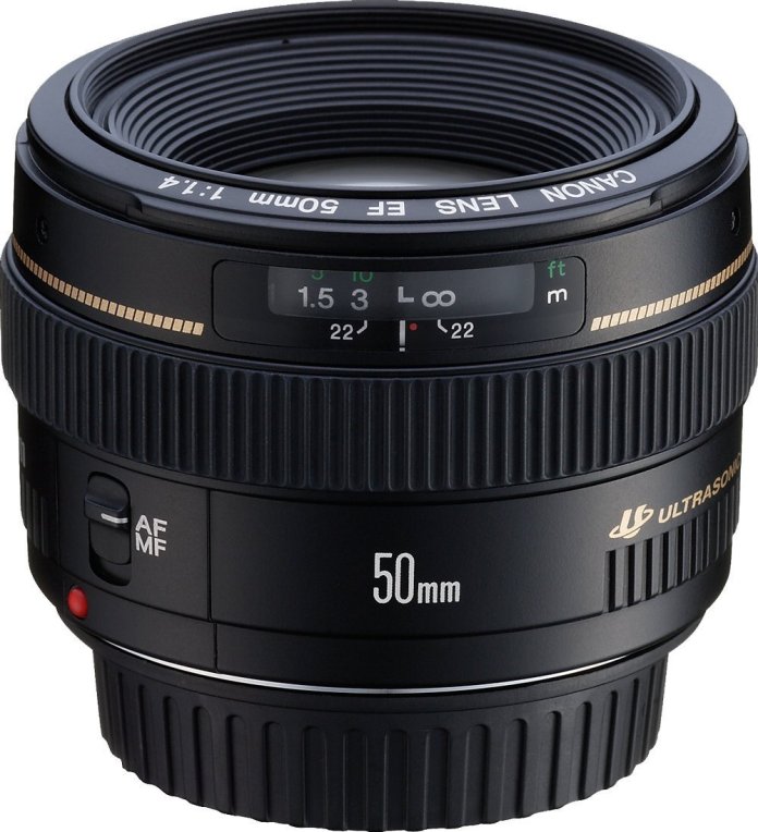 Canon EF 50mm f1.4 USM Lens