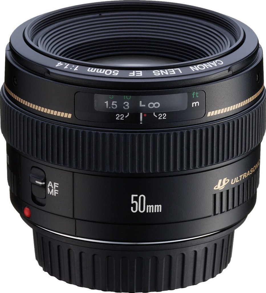 Canon EF 50mm f1.4 USM Lens