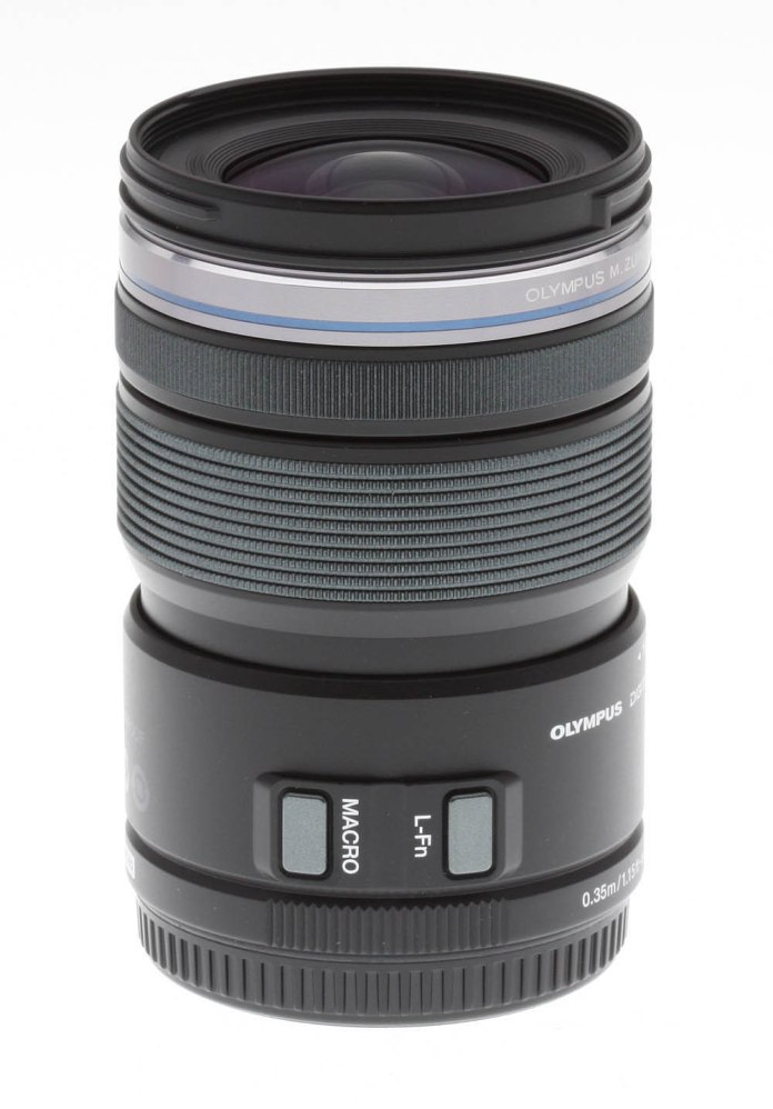 Olympus M.Zuiko Digital ED 12-50mm Side View with Buttons